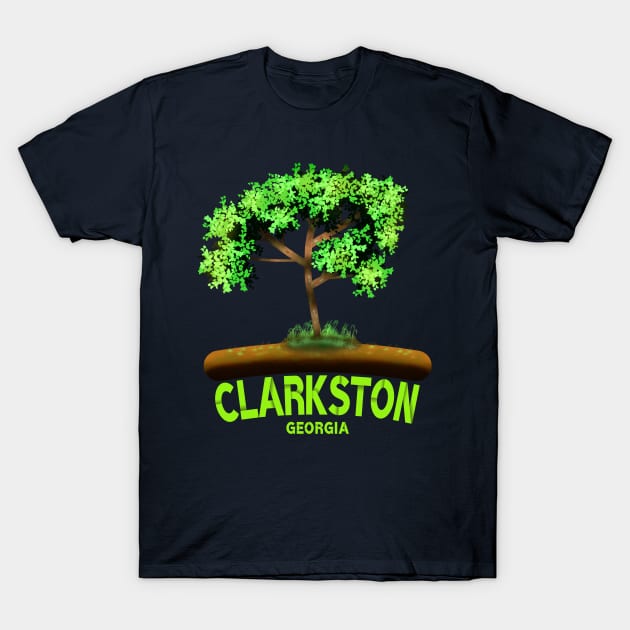 Clarkston Georgia T-Shirt by MoMido